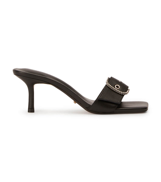 Tony Bianco Amy Black Nappa 6.5cm Lave hæler Svarte | SNONY65134