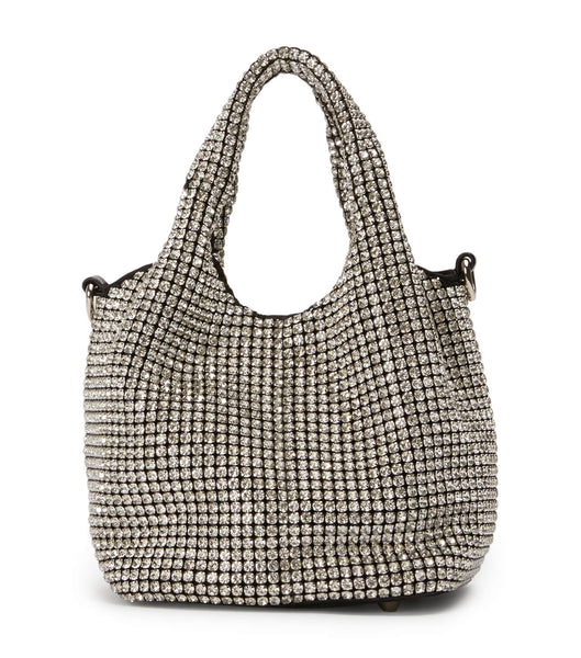 Tony Bianco Angie Clear Crystal Mini Handbags Accessories Sølv | YNOGT89471