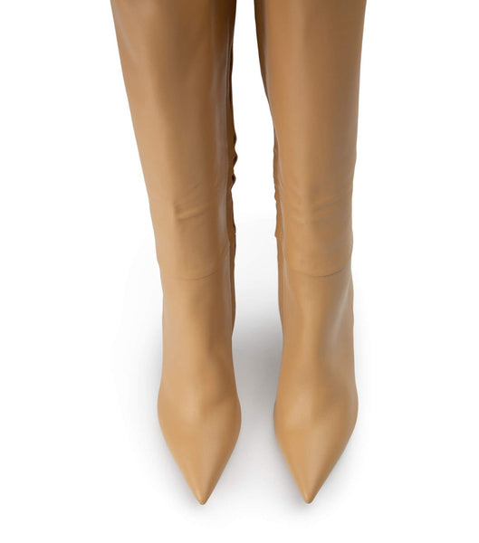 Tony Bianco Apollo Honey Nappa 10.5cm Mid Calf Boots Oransje | ENOVG75471