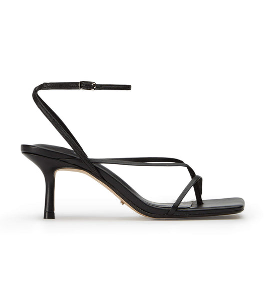 Tony Bianco Avi Black Nappa 6.5cm Strappy hæler Svarte | TNOWZ80303