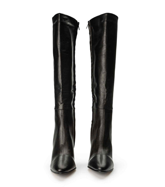 Tony Bianco Bellez Black Venice 9.5cm Mid Calf Boots Svarte | ENOVG57873