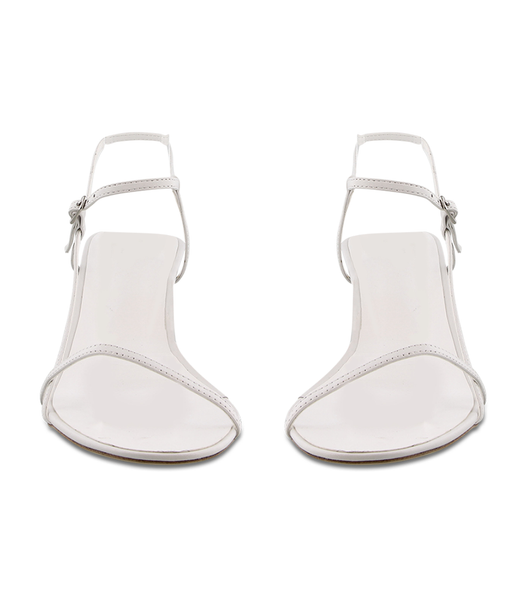 Tony Bianco Caprice White Kid 7cm Stiletthæler Hvite | ENOVG93141