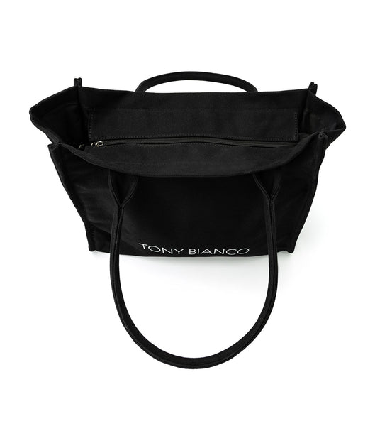 Tony Bianco Claire Black Tote Bag Accessories Svarte | NOZPD34342