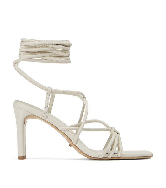 Tony Bianco Cyndi Dove Nappa 8.5cm Strappy hæler Hvite | FNOHY13923