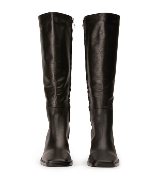 Tony Bianco Darby Black Venice 7.5cm Mid Calf Boots Svarte | UNOTG61791