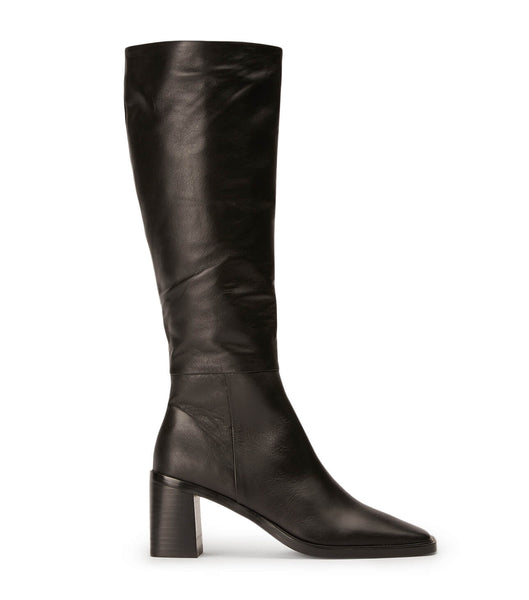 Tony Bianco Darby Black Venice 7.5cm Mid Calf Boots Svarte | UNOTG61791