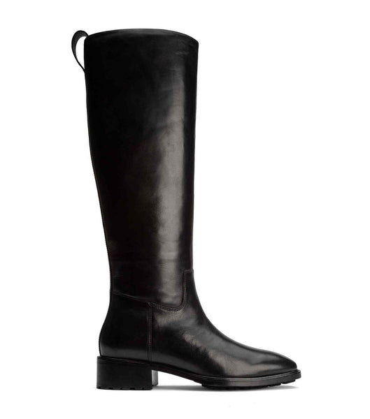 Tony Bianco Eleanor Black Como 4cm Knehøye støvler Svarte | NOXBR49377