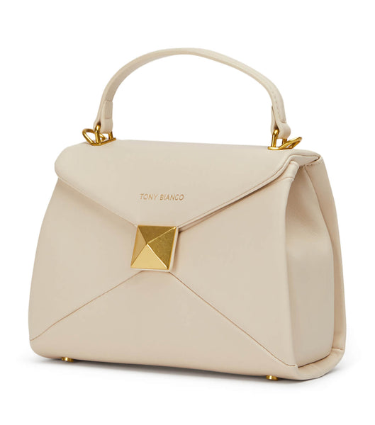 Tony Bianco Eve Vanilla Lær Mini Handbags Accessories Lyse Gul | NOQCS10164