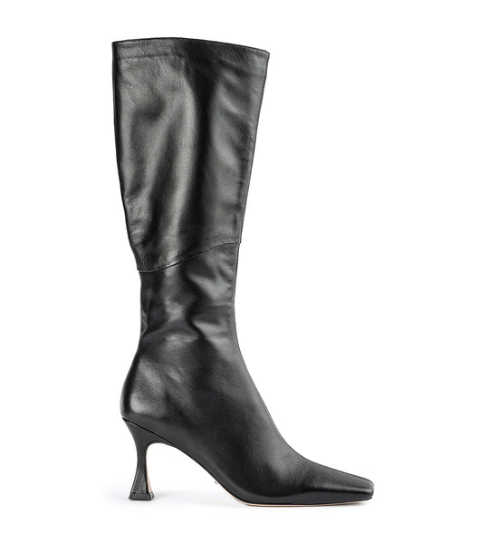 Tony Bianco Fantasy Black Venice 8cm Mid Calf Boots Svarte | BNOSD95698