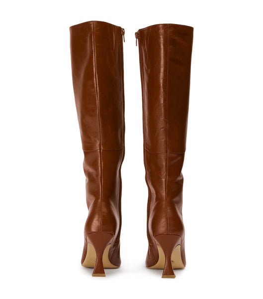 Tony Bianco Fantasy Rust Venice 8cm Mid Calf Boots Rød | SNOVO98899