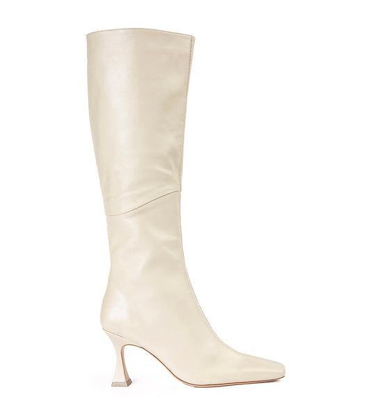 Tony Bianco Fantasy Vanilla Nappa 8cm Mid Calf Boots Lyse Gul | ZNONQ20622