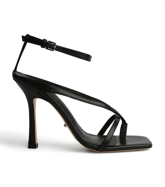 Tony Bianco Faythe Black Kid 10.5cm Strappy hæler Svarte | NOIIZ35199