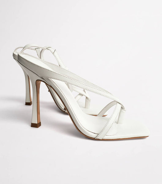 Tony Bianco Faythe White Kid 10.5cm Stiletthæler Hvite | FNOUI42292