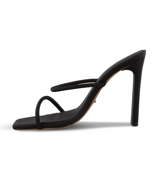 Tony Bianco Florence Black Galaxy 11cm Eventhæler Svarte | GNOEC62318