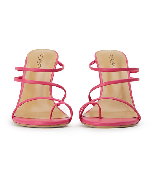 Tony Bianco Gaia Acid Pink 11cm Wedge Rosa | QNOUV40656