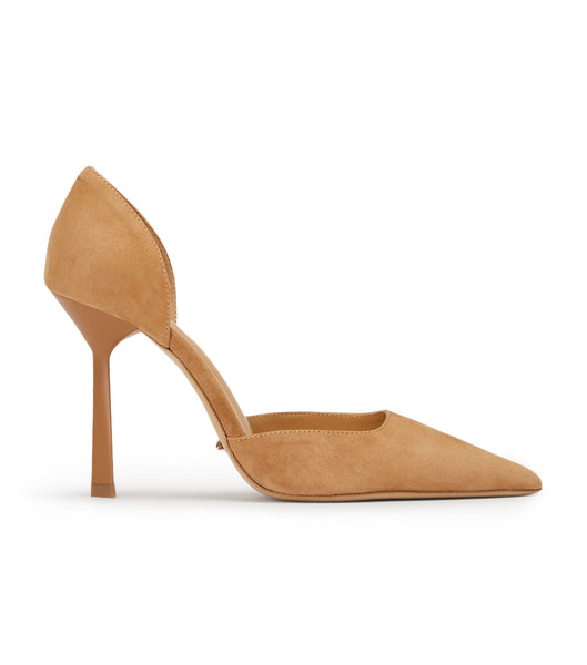 Tony Bianco Gala Butterscotch Semsket Skinn 10cm Court Sko Gul | DNOKV76674