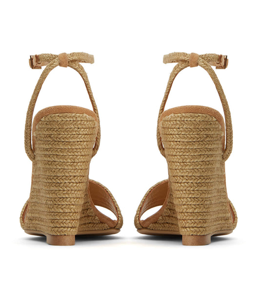 Tony Bianco Gizmo Honey Jute 11cm Wedge Oransje | NONZX75540