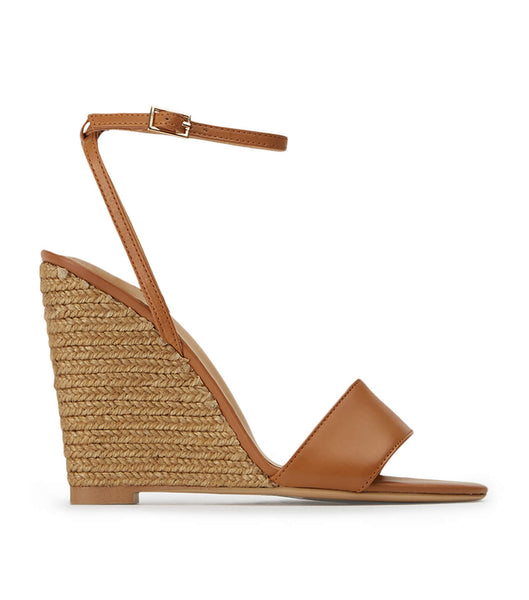 Tony Bianco Gizmo Tan Como 11cm Wedge Brune | UNOTG10861