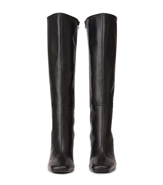 Tony Bianco Havana Black Venice 10.5cm Mid Calf Boots Svarte | QNOUV63237