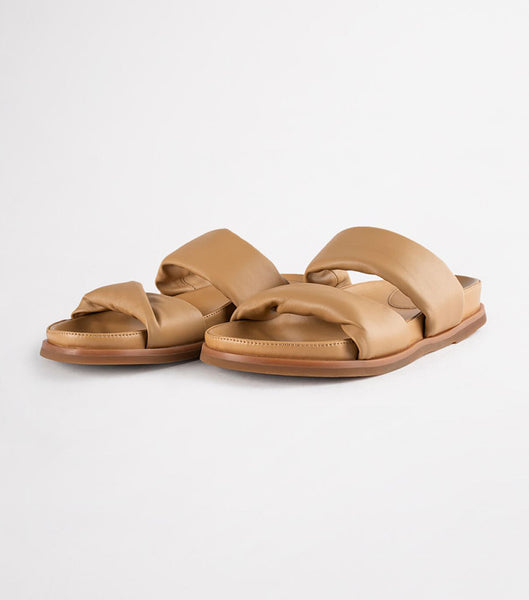 Tony Bianco Henry Honey Nappa 3.5cm Flate Sandaler Oransje | NOEGJ69494