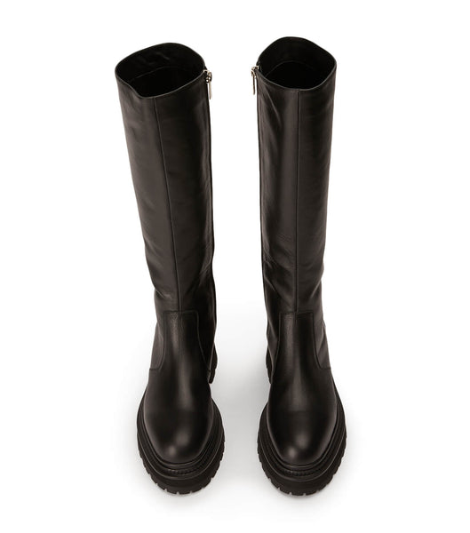 Tony Bianco Hitch Black Venice 5.5cm Mid Calf Boots Svarte | NOQCS59932