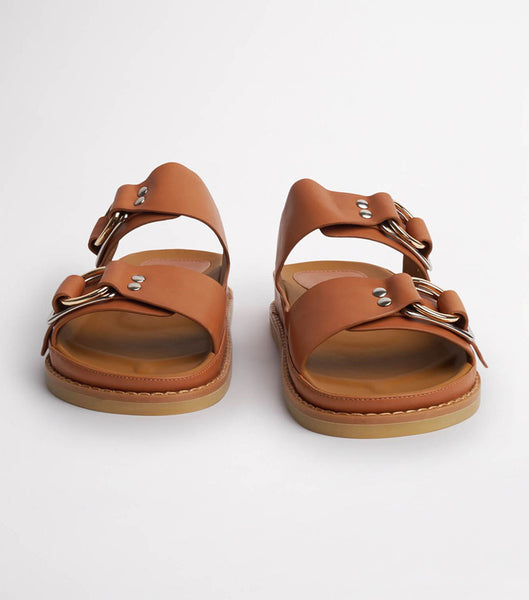 Tony Bianco Hunter Tan Como 3.5cm Sandaler Brune | XNOBH63665