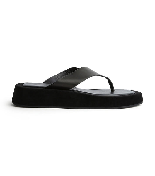 Tony Bianco Ives Black Como 3.5cm Badesandaler Svarte | NOEAH15525