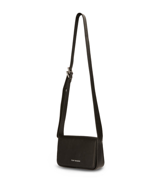 Tony Bianco Janey Black Lær Shoulder Bag Accessories Svarte | NOQAV61545