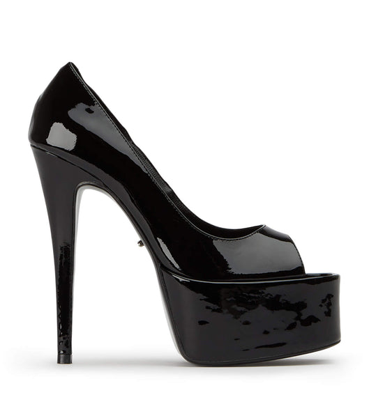 Tony Bianco Jolee Black Patent 15cm Stiletthæler Svarte | ANOWC66475