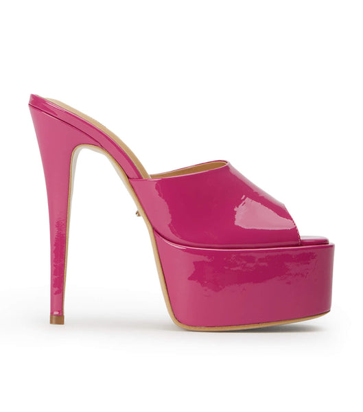 Tony Bianco Jordyn Berry Patent 15cm Stiletthæler Rosa | TNOPQ84678