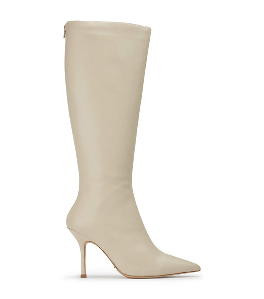 Tony Bianco Kortez Vanilla Nappa 9.5cm Mid Calf Boots Lyse Gul | NOZDE12909