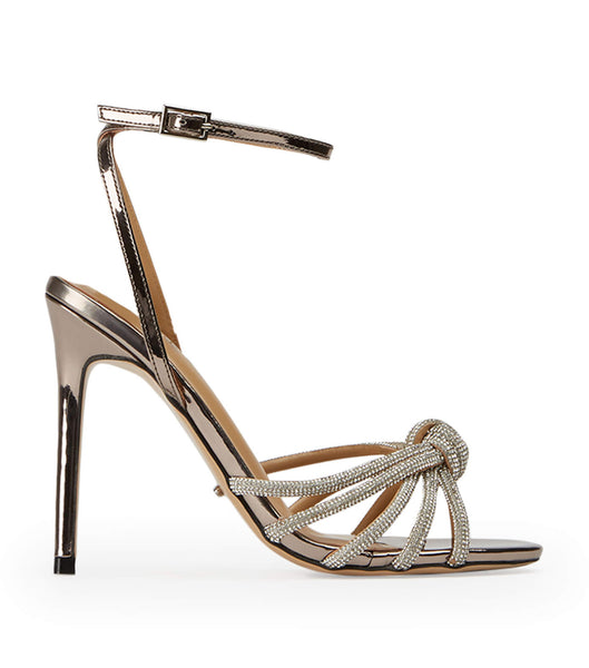 Tony Bianco Kyla Gunmetal Shine 11cm Stiletthæler Grå | XNOGW98297