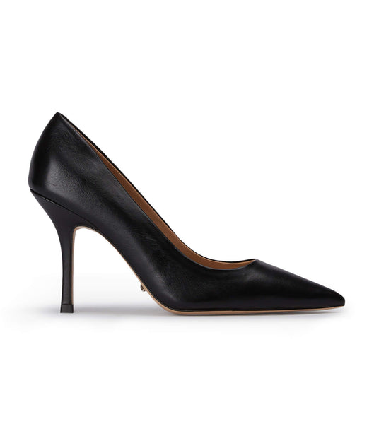 Tony Bianco Kysaia Black Como 9.5cm Court Sko Svarte | ZNONQ28688