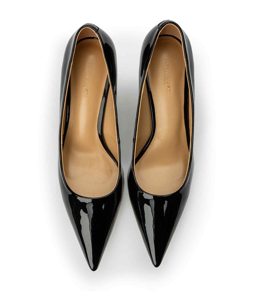 Tony Bianco Kysaia Black Patent 9.5cm Stiletthæler Svarte | ANOWC89298