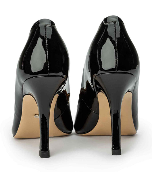 Tony Bianco Kysaia Black Patent 9.5cm Stiletthæler Svarte | ANOWC89298