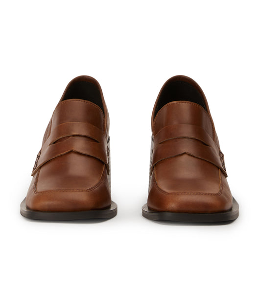 Tony Bianco Lomax Cognac 6.5cm Loafers Brune | NOJVR51879