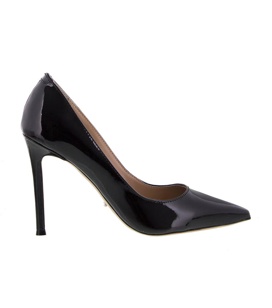 Tony Bianco Lotus Black Patent 10.3cm Stiletthæler Svarte | NOCIF28757