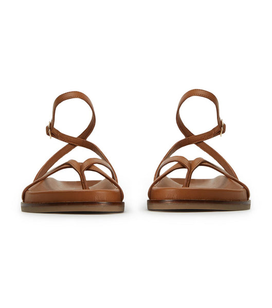 Tony Bianco Lucie Tan Nappa 1.5cm Sandaler Brune | NOEAH32422