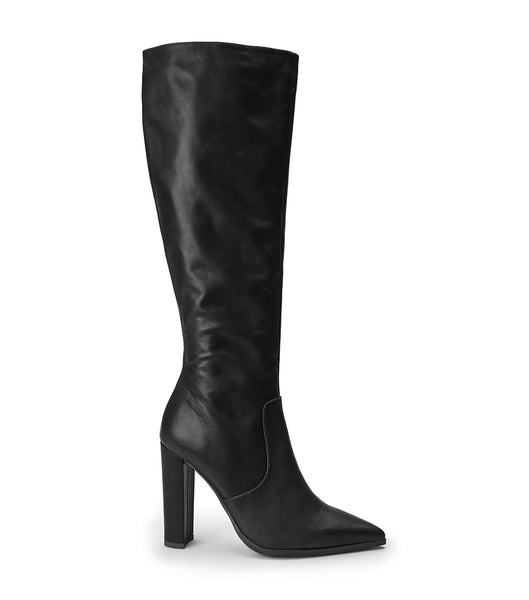 Tony Bianco Lucille Black Venice 10.3cm Mid Calf Boots Svarte | ANODF84698