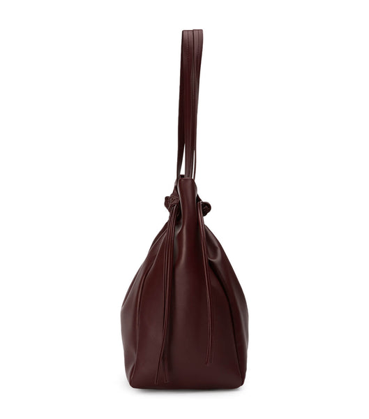 Tony Bianco Lucky Vino Lær Handbag Accessories Rød | NOZDE35829