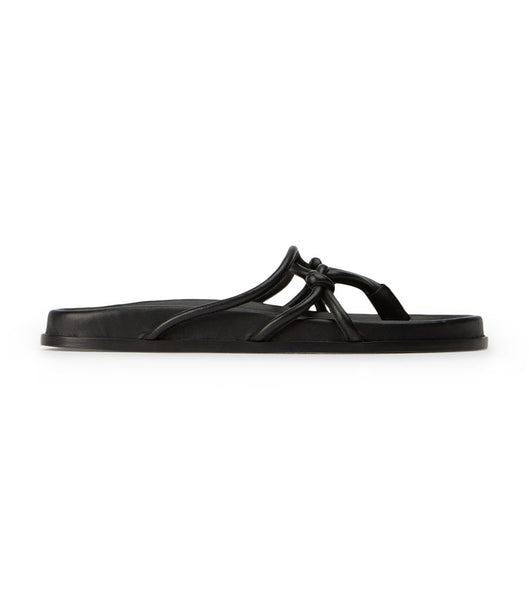 Tony Bianco Luelle Black Nappa Badesandaler Svarte | NOQAV24991