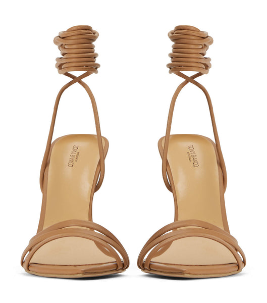 Tony Bianco Mavis Caramel Venice 10.5cm Strappy hæler Beige | NONZX47670