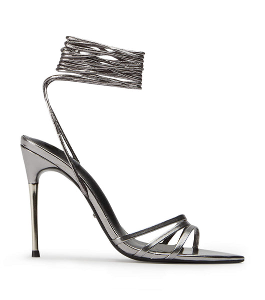 Tony Bianco Mavis Gunmetal Glimmer 10.5cm Stiletthæler Grå | TNOWZ96375