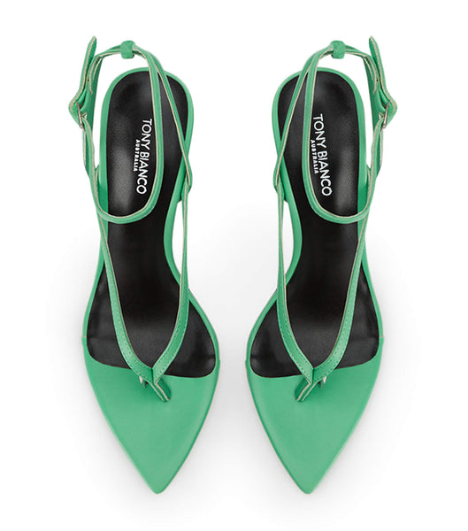 Tony Bianco Melina Acid Green 10.5cm Stiletthæler Grønn | ZNONQ79700