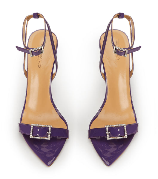 Tony Bianco Mopsy Orchid Patent 10.5cm Stiletthæler Lilla | FNOUI60277