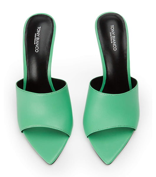 Tony Bianco Mylo Acid Green 10.5cm Stiletthæler Grønn | QNOWA29057