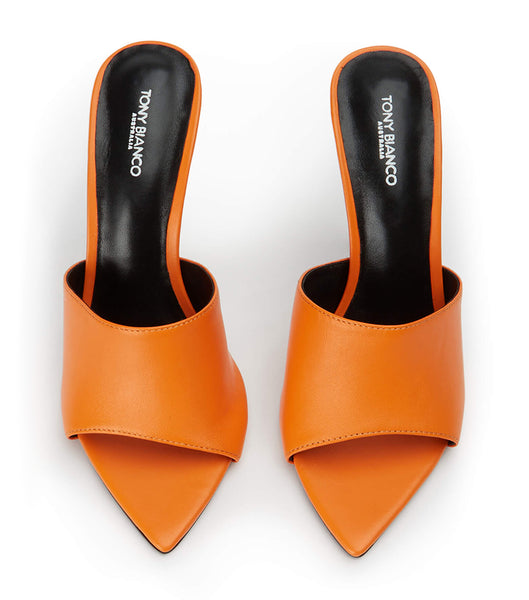 Tony Bianco Mylo Acid Orange 10.5cm Eventhæler Oransje | NOZPD97551