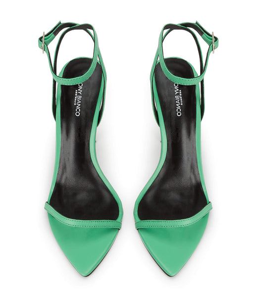 Tony Bianco Myra Acid Green 10.5cm Stiletthæler Grønn | ENOHC26740