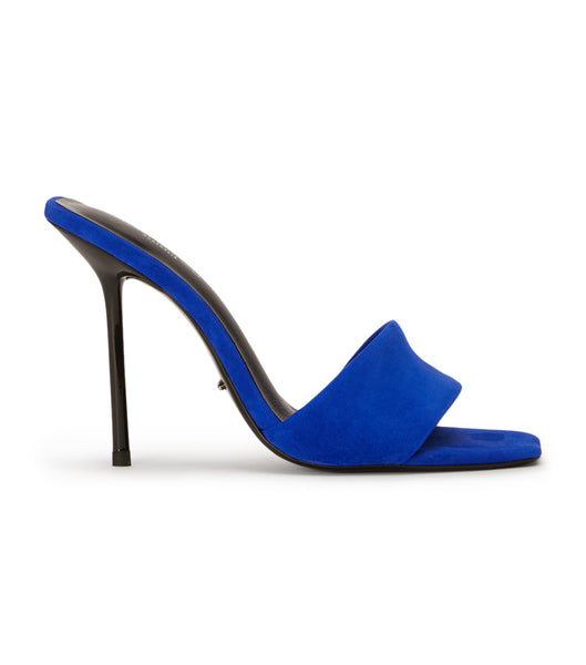 Tony Bianco Natalie Azure Semsket Skinn 10.5cm Stiletthæler Blå | TNOPQ52191