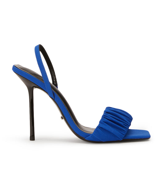 Tony Bianco Nixon Azure Crepe 10.5cm Eventhæler Blå | XNOBH73491